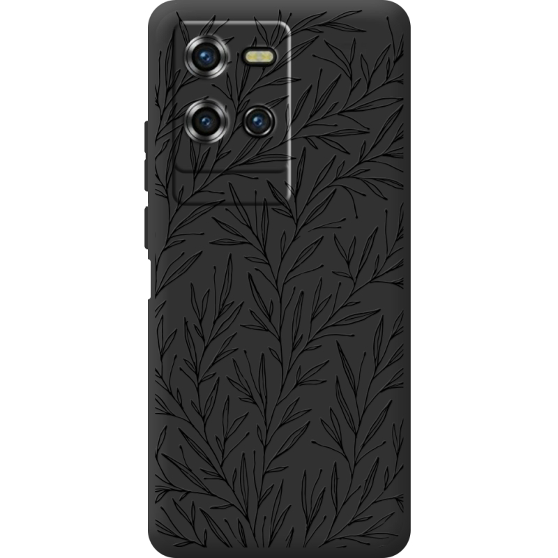 Чорний чохол BoxFace Oukitel WP50 Leaves