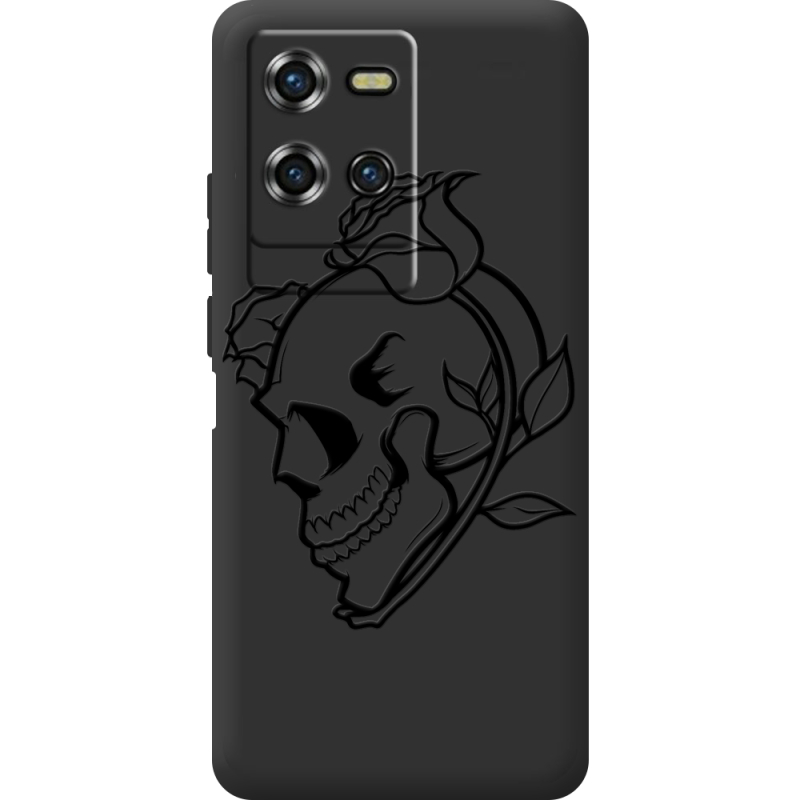 Чорний чохол BoxFace Oukitel WP50 Skull and Roses