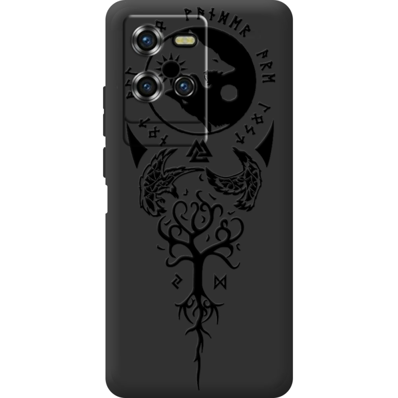 Чорний чохол BoxFace Oukitel WP50 Hugin and Munin