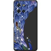 Чохол зі стразами Oukitel WP50 Peafowl