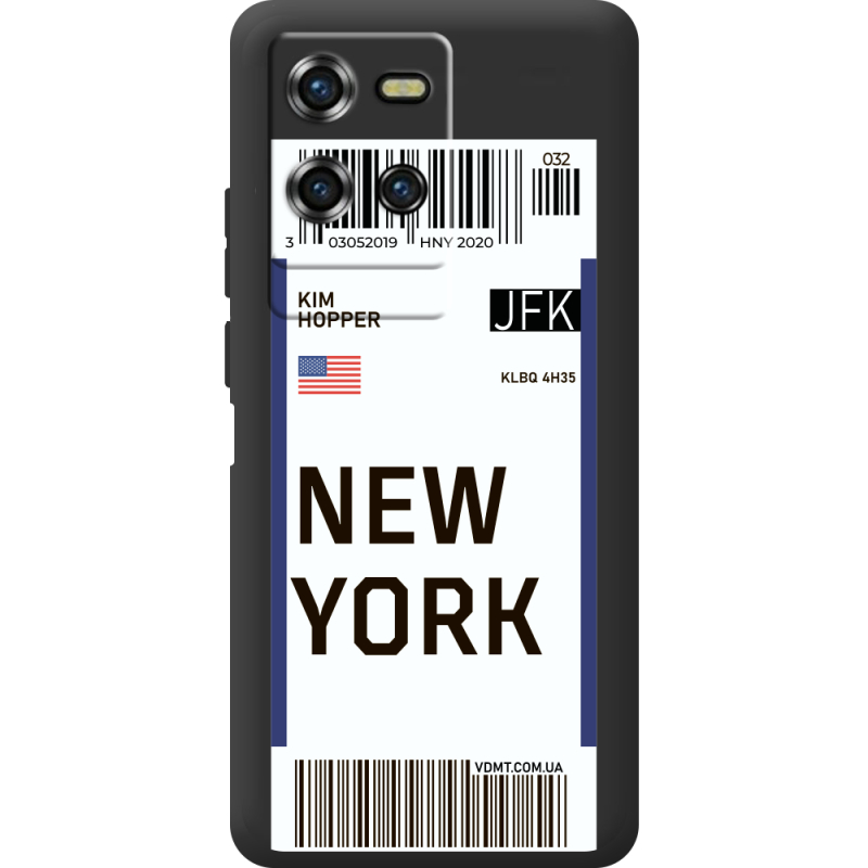 Прозорий чохол BoxFace Oukitel WP50 Ticket New York