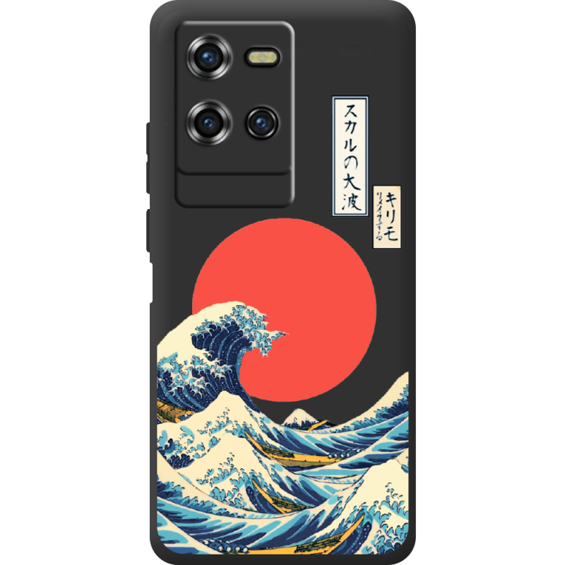 Прозорий чохол BoxFace Oukitel WP50 Большая волна в Канагаве