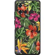 Прозорий чохол BoxFace Oukitel WP50 Tropical Flowers