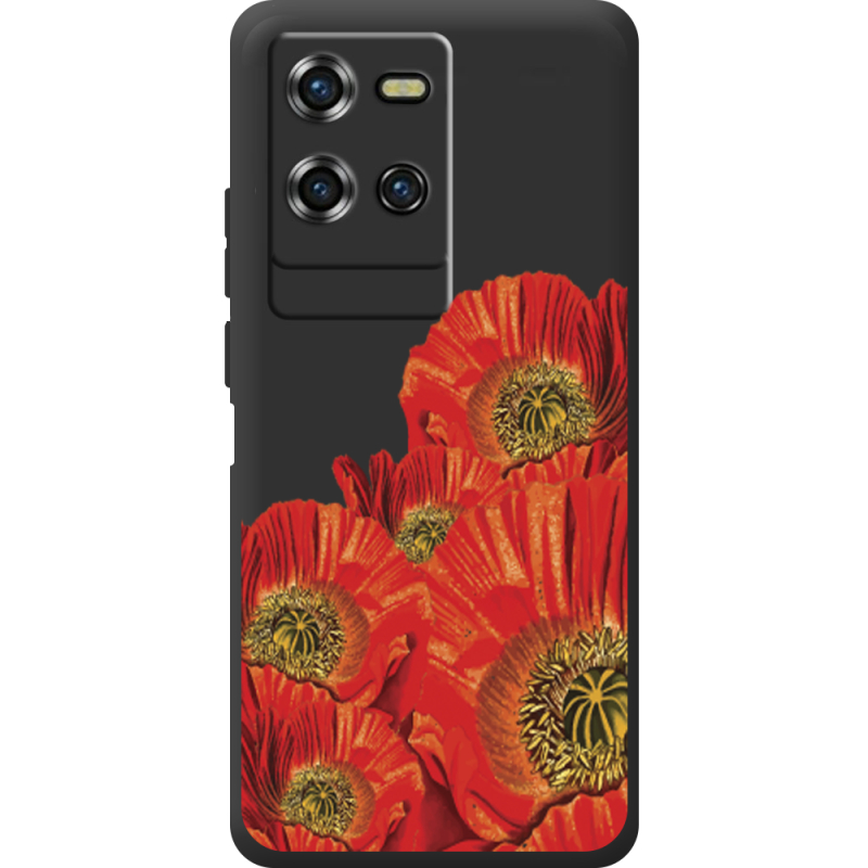 Прозорий чохол BoxFace Oukitel WP50 Red Poppies