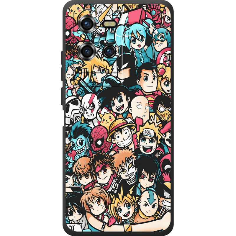 Чохол BoxFace Oukitel WP50 Anime Stickers