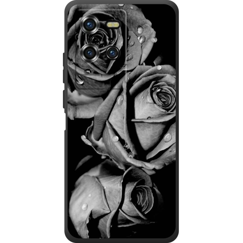 Чохол BoxFace Oukitel WP50 Black and White Roses