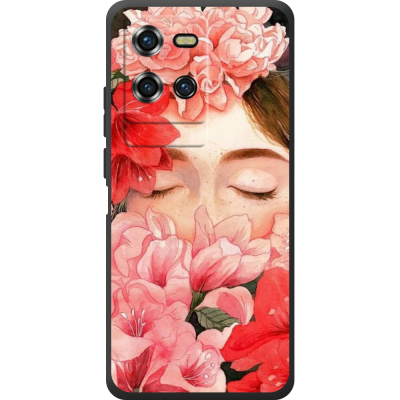 Чохол BoxFace Oukitel WP50 Girl in Flowers