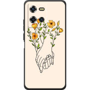 Чохол BoxFace Oukitel WP50 Flower Hands