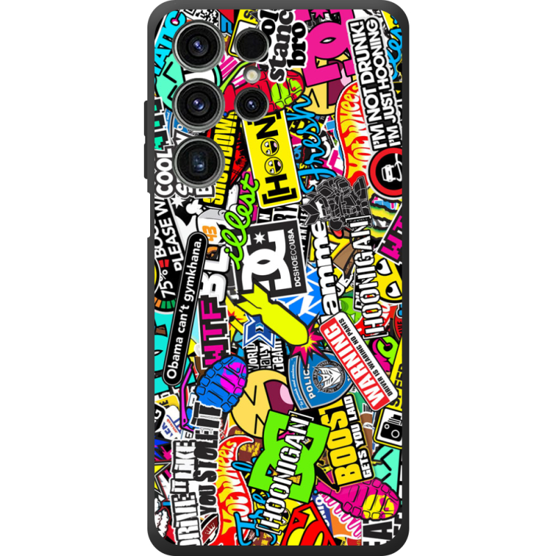 Чохол BoxFace Oukitel C1 Multicolored Inscriptions