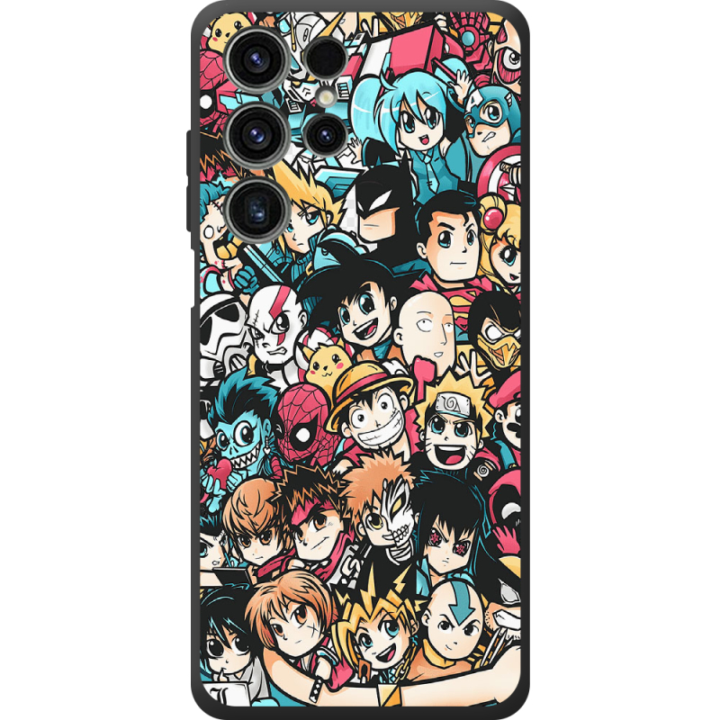 Чохол BoxFace Oukitel C1 Anime Stickers