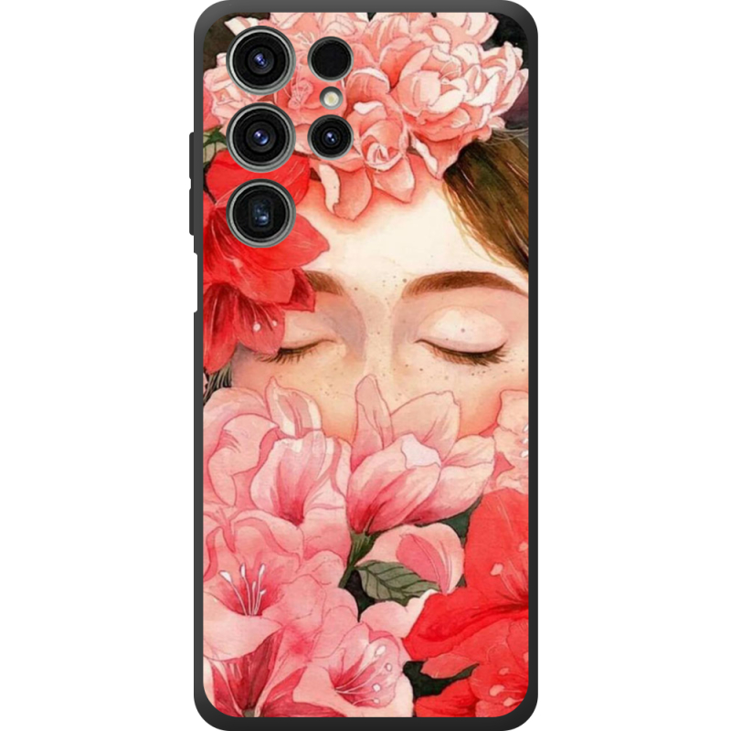Чохол BoxFace Oukitel C1 Girl in Flowers