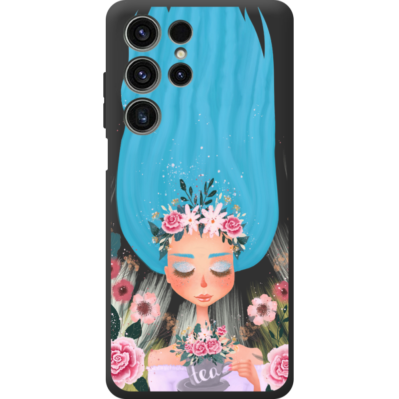 Прозорий чохол BoxFace Oukitel C1 Blue Hair