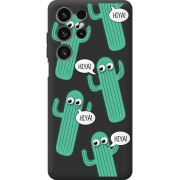 Прозорий чохол BoxFace Oukitel C1 с 3D-глазками HIYA