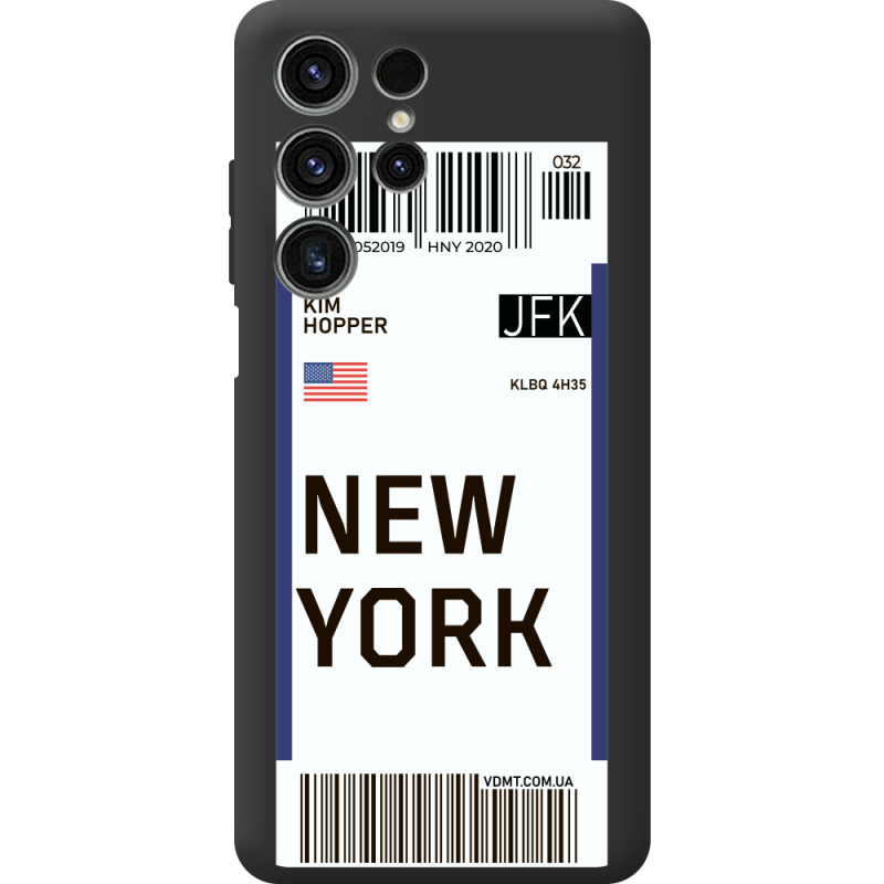Прозорий чохол BoxFace Oukitel C1 Ticket New York