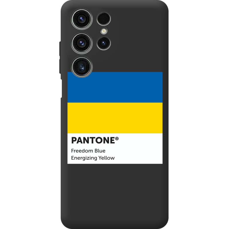 Прозорий чохол BoxFace Oukitel C1 Pantone вільний синій