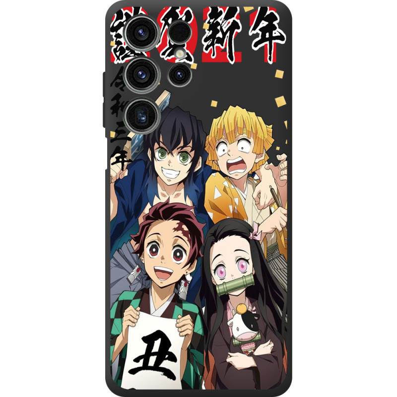 Прозорий чохол BoxFace Oukitel C1 Незуко та друзі