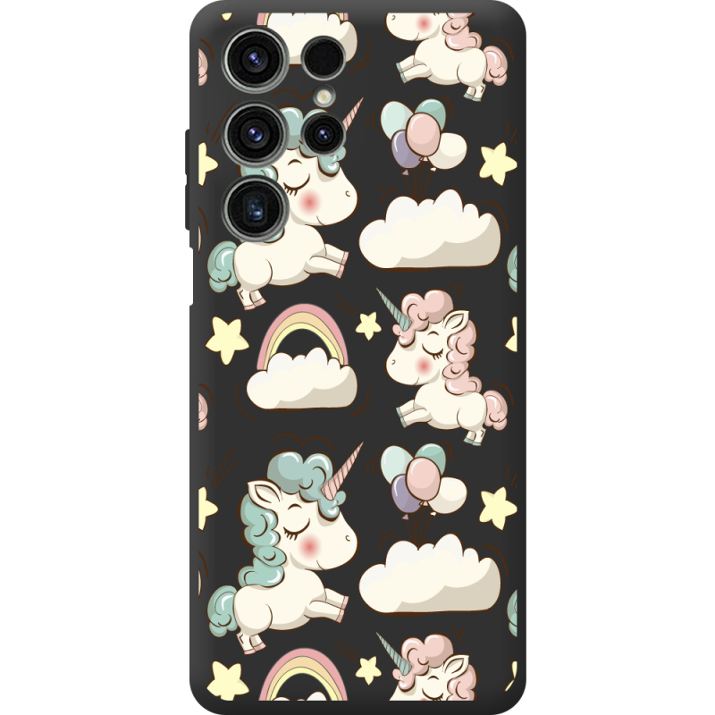 Прозорий чохол BoxFace Oukitel C1 Unicorns