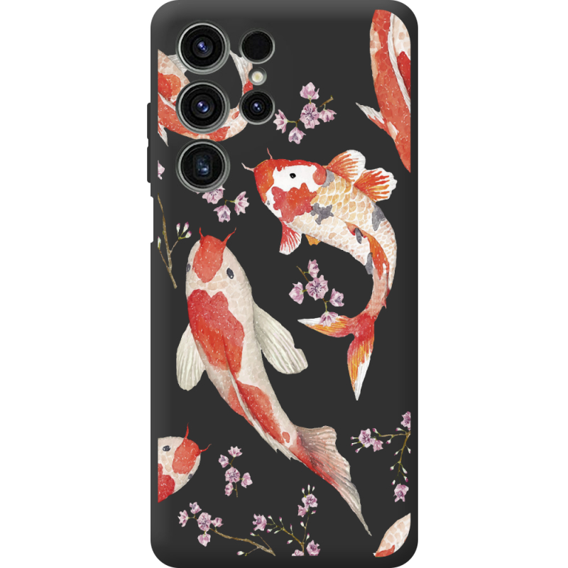 Прозорий чохол BoxFace Oukitel C1 Japanese Koi Fish