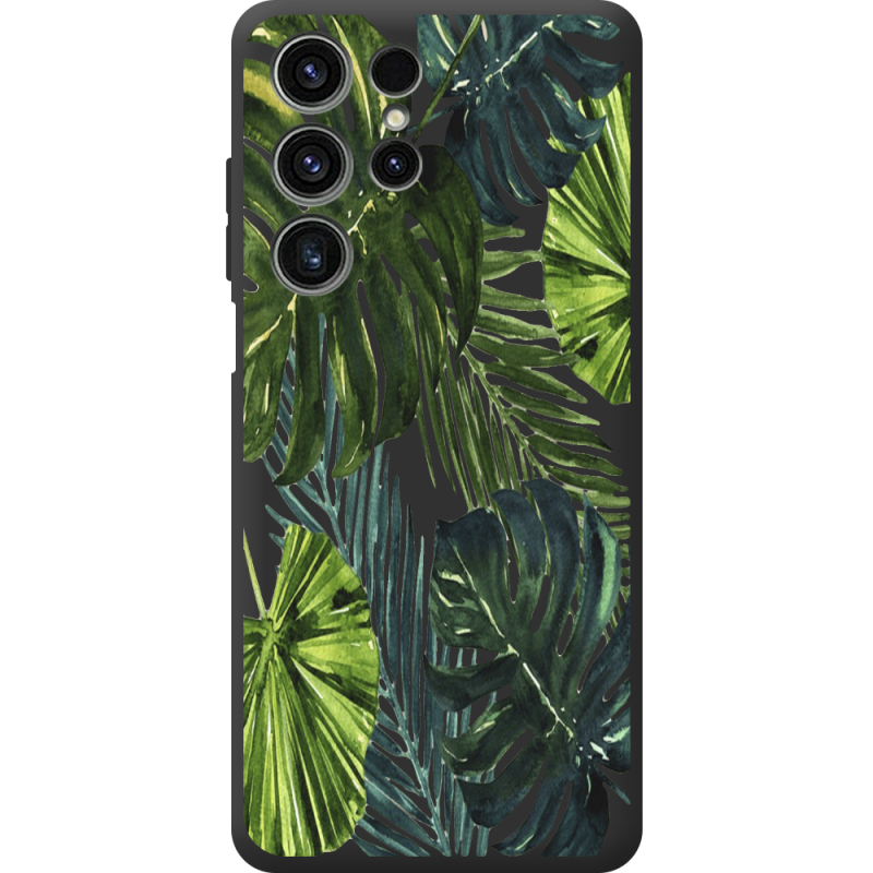 Прозорий чохол BoxFace Oukitel C1 Palm Tree