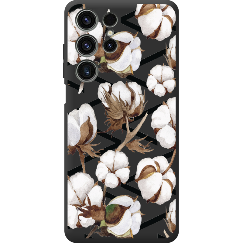 Прозорий чохол BoxFace Oukitel C1 Cotton flowers