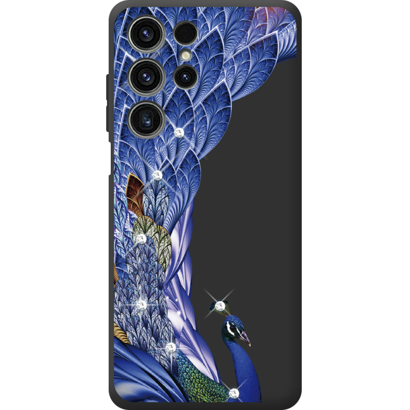 Чохол зі стразами Oukitel C1 Peafowl