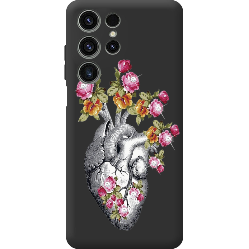 Чохол зі стразами Oukitel C1 Heart