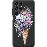 Чохол зі стразами Oukitel C1 Ice Cream Flowers