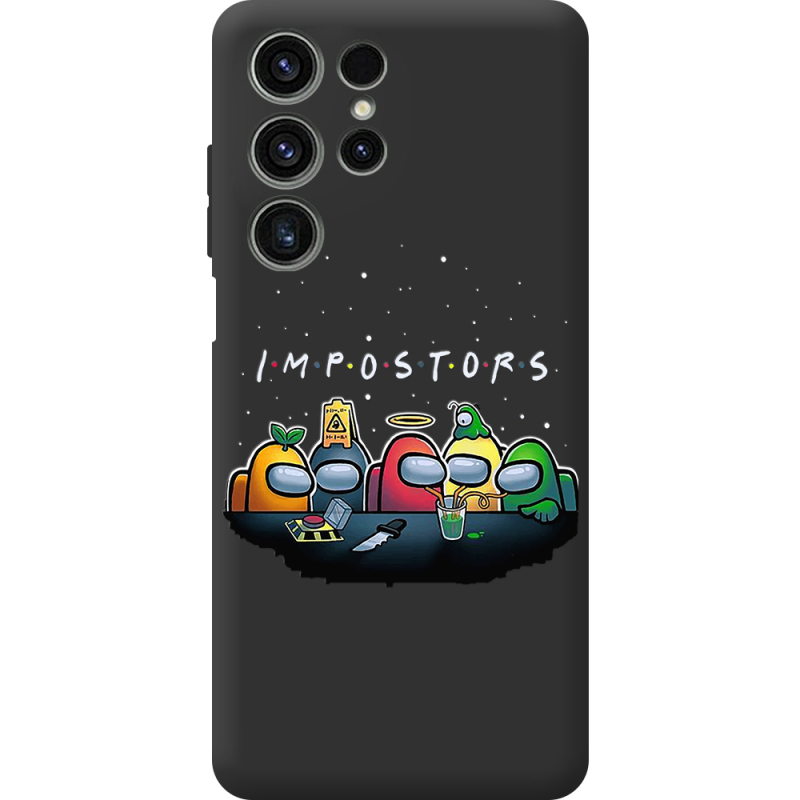 Чорний чохол BoxFace Oukitel C1 Among Us Impostors