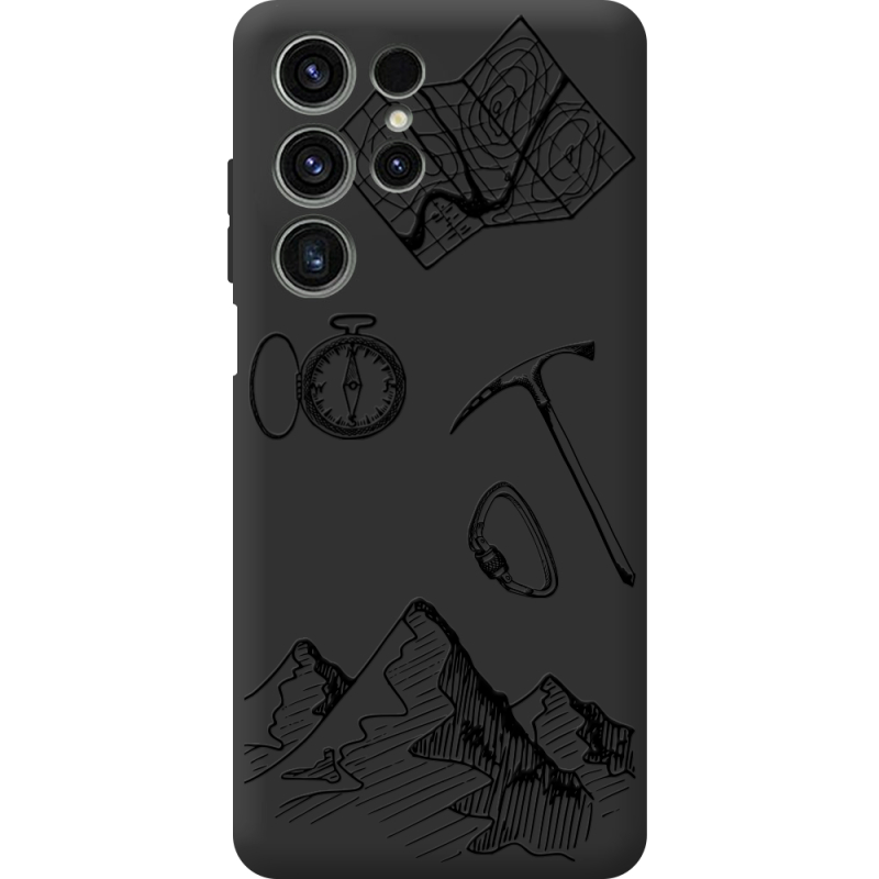 Чорний чохол BoxFace Oukitel C1 Mountains