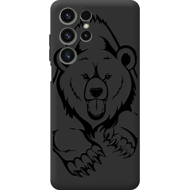 Чорний чохол BoxFace Oukitel C1 Grizzly Bear