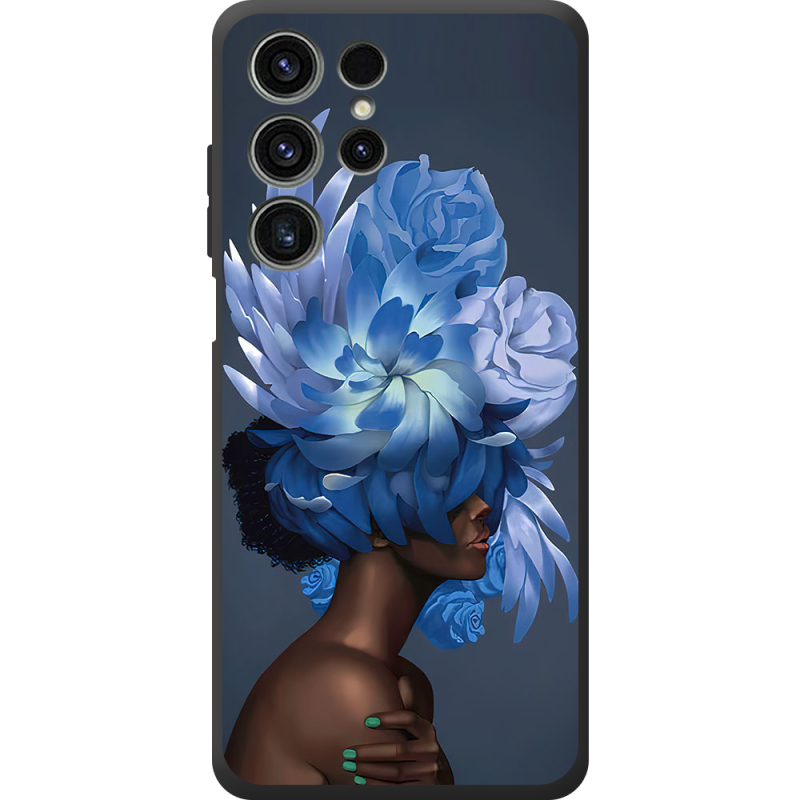 Чохол BoxFace Oukitel C1 Pro Exquisite Blue Flowers