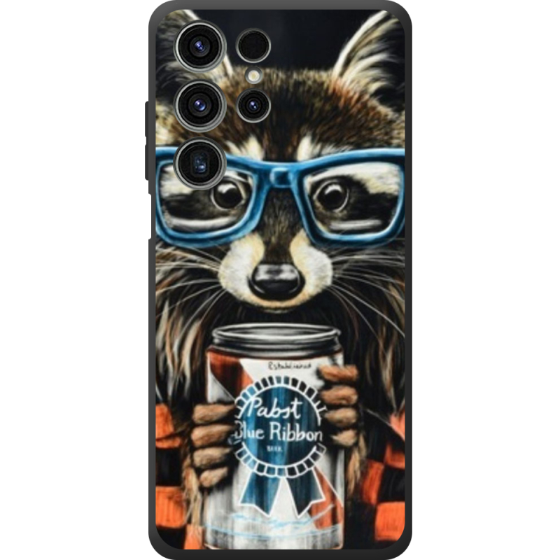 Чохол BoxFace Oukitel C1 Pro Енот с банкой