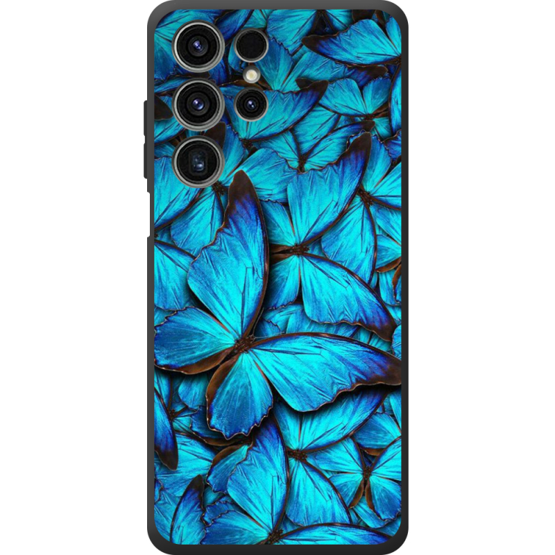 Чохол BoxFace Oukitel C1 Pro лазурные бабочки