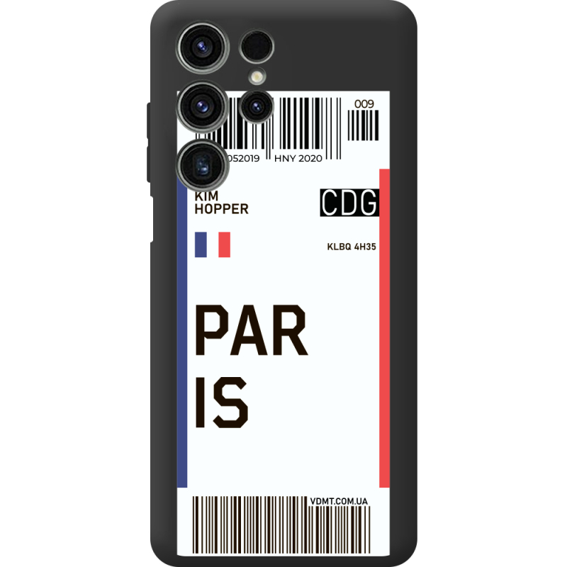 Прозорий чохол BoxFace Oukitel C1 Pro Ticket Paris