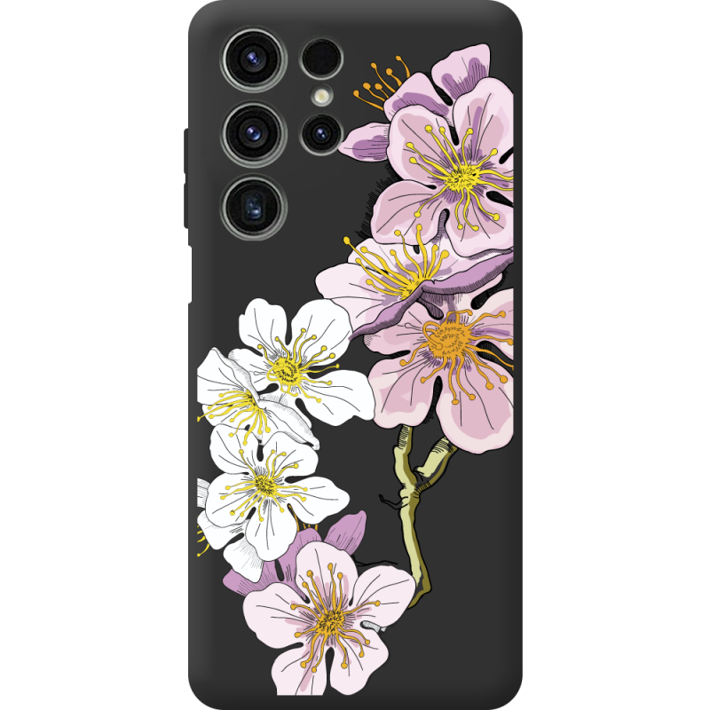 Прозорий чохол BoxFace Oukitel C1 Pro Cherry Blossom