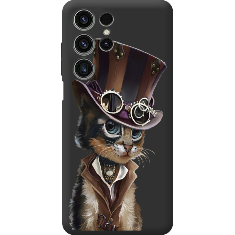Прозорий чохол BoxFace Oukitel C1 Pro Steampunk Cat