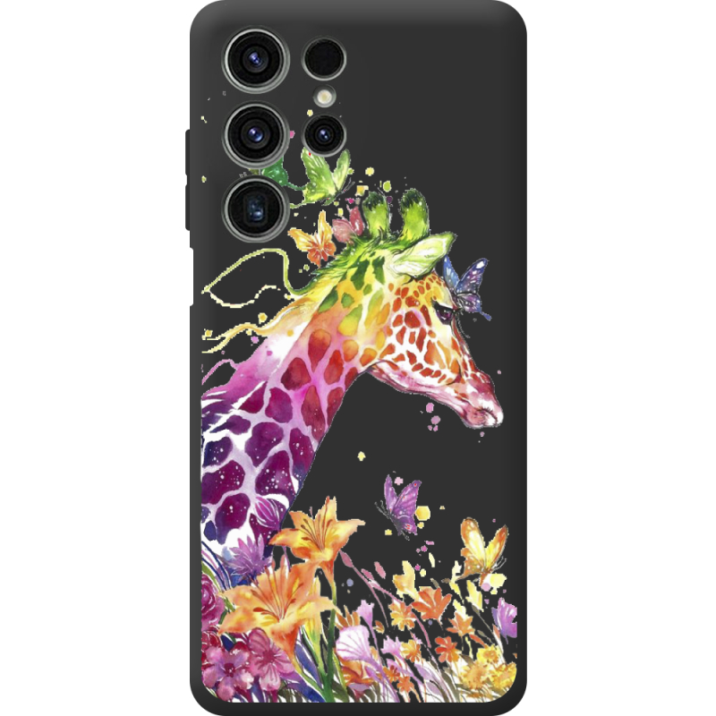 Прозорий чохол BoxFace Oukitel C1 Pro Colorful Giraffe