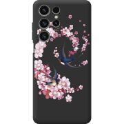 Чохол зі стразами Oukitel C1 Pro Swallows and Bloom