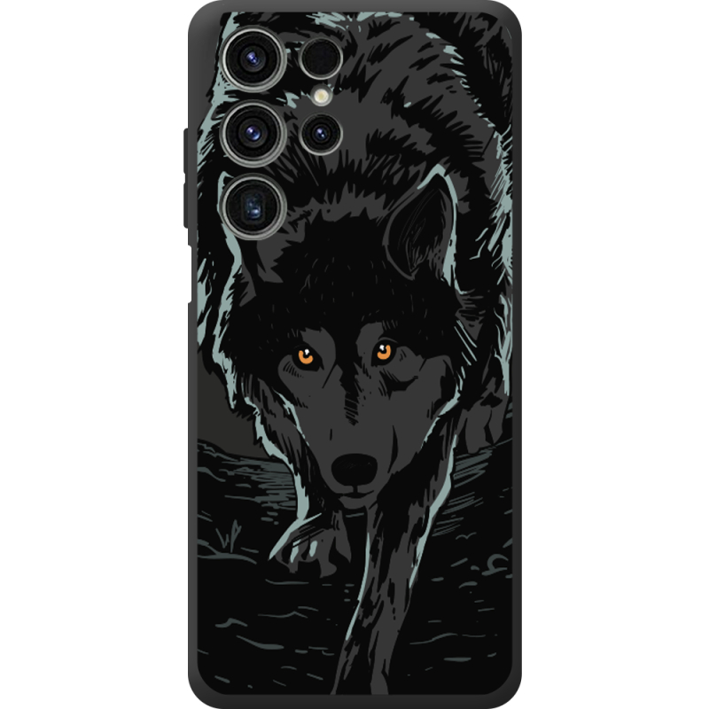 Чорний чохол BoxFace Oukitel C1 Pro Wolf