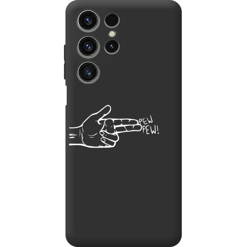 Чорний чохол BoxFace Oukitel C1 Pro Pew Pew