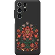 Чорний чохол BoxFace Oukitel C1 Pro Ukrainian Ornament
