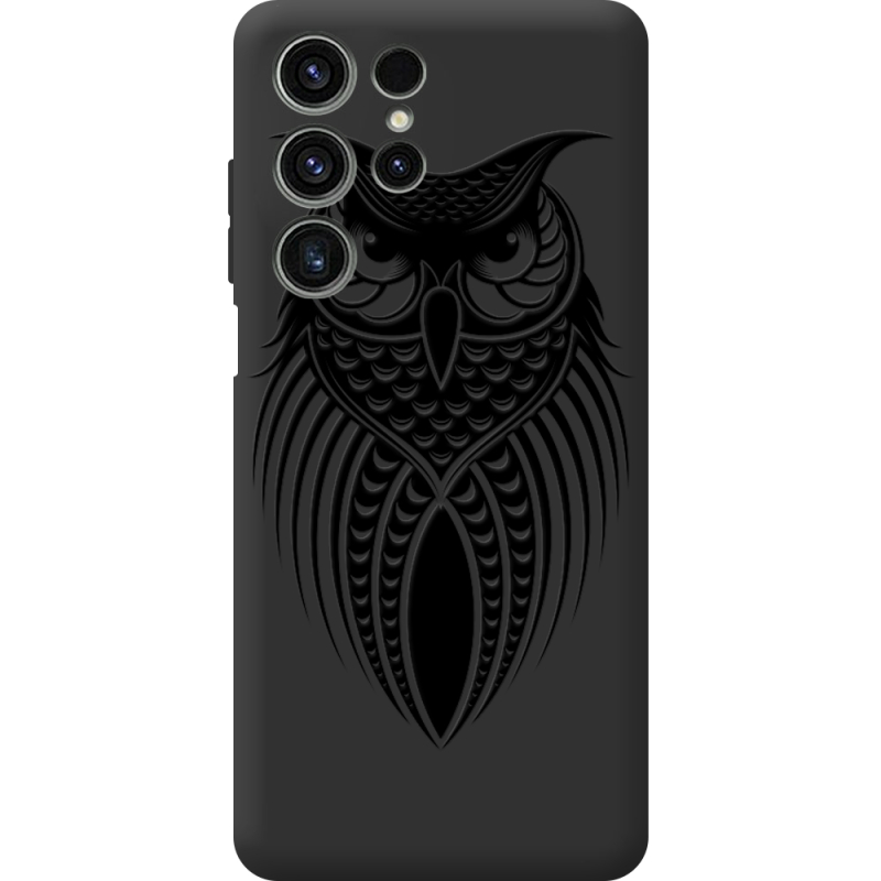 Чорний чохол BoxFace Oukitel C1 Pro Owl