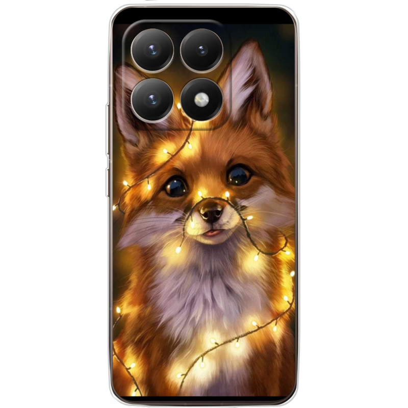 Чохол BoxFace Xiaomi 15T Різдвяна лисичка
