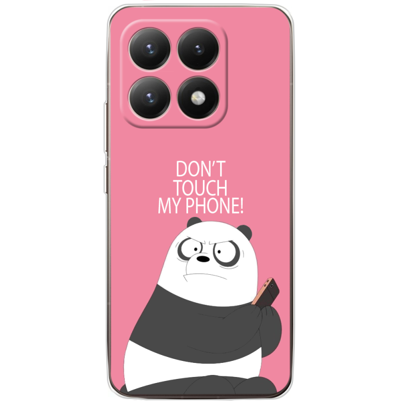 Чохол BoxFace Xiaomi 15T Dont Touch My Phone Panda