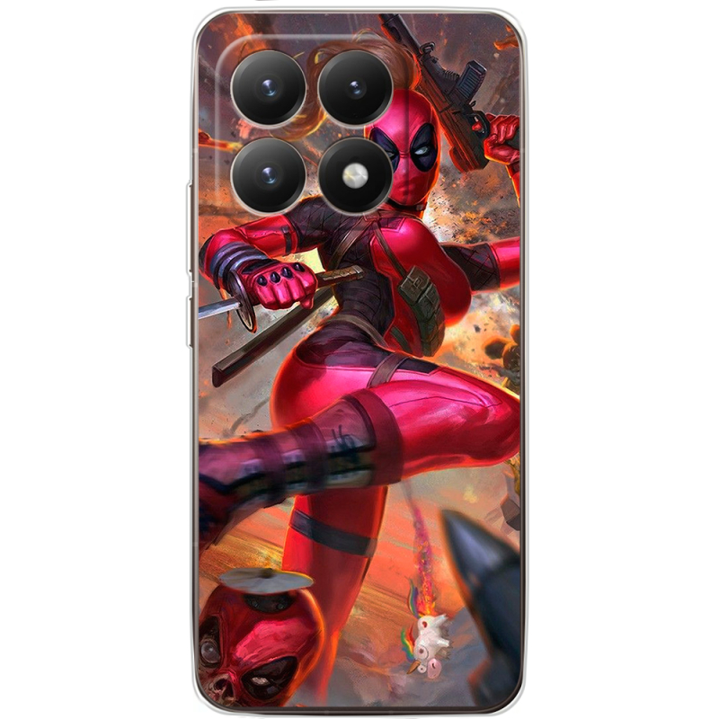 Чохол BoxFace Xiaomi 15T Woman Deadpool