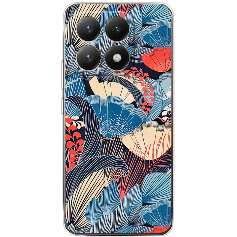 Чохол BoxFace Xiaomi 15T Blue Herb