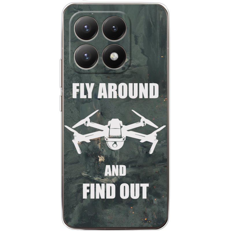 Чохол BoxFace Xiaomi 15T Дрон Fly Around