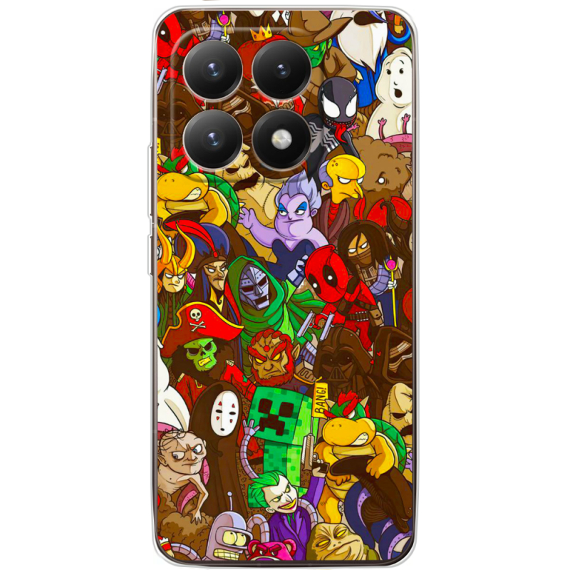 Чохол BoxFace Xiaomi 15T Злодеи