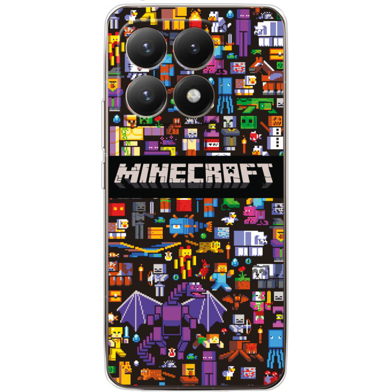 Чохол BoxFace Xiaomi 15T Minecraft Mobbery