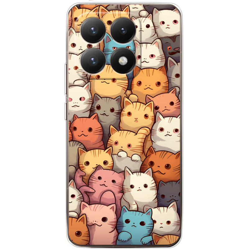 Чохол BoxFace Xiaomi 15T Котики муркотики